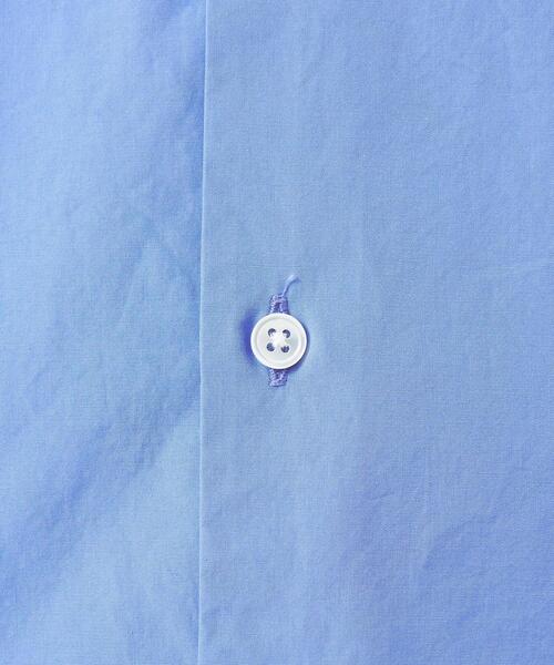green label relaxing（グリーンレーベルリラクシング）の「トーマスメイソン ジャストルーズ レギュラーカラー 半袖 シャツ（シャツ/ブラウス・メンズ・ライトブルー/ライトグレー/その他1・S/M/L/XL/XXL）」の8枚目の写真