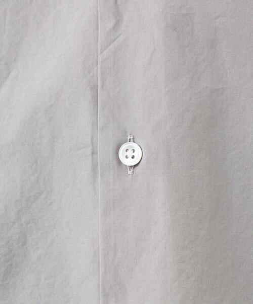 green label relaxing（グリーンレーベルリラクシング）の「トーマスメイソン ジャストルーズ レギュラーカラー 半袖 シャツ（シャツ/ブラウス・メンズ・ライトブルー/ライトグレー/その他1・S/M/L/XL/XXL）」の12枚目の写真