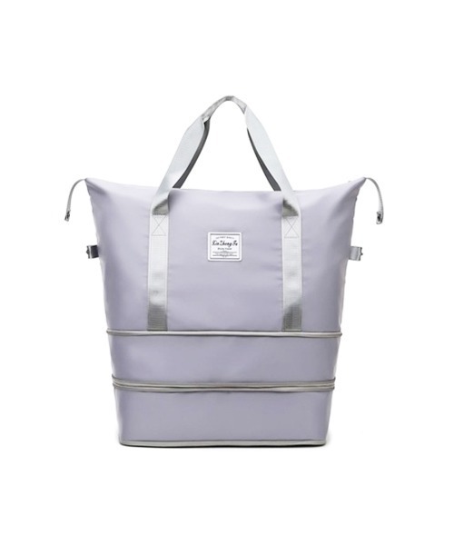 んこべい　dop タンバリン ブラックのプランプバッグ大サイズ セール】トラベルバッグ 大容量 ボストン 折り畳み 2段階拡張