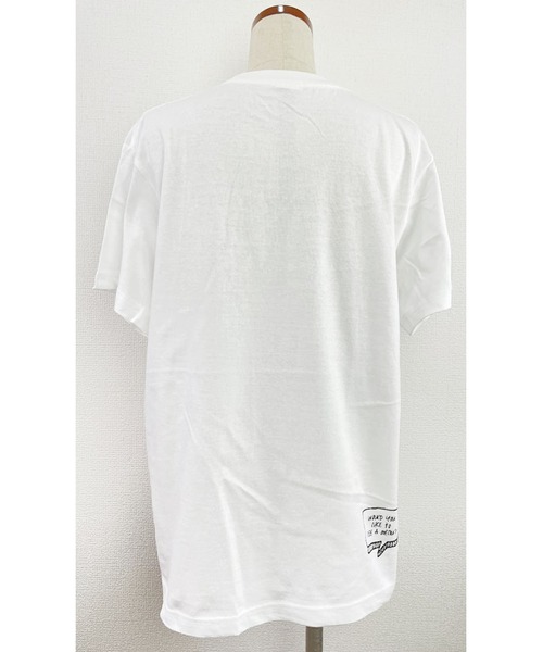 WORLD WIDE LOVE!(ワールドワイドラブ)の「デッドバガーセットTシャツ(Tシャツ/カットソー・レディース・グレイッシュブルー/トップグレー/オフホワイト・1)」の4枚目の写真