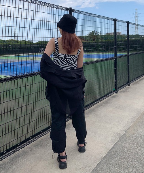 non-hedge(ノンヘッジ)の「ZIPキャミソール(キャミソール・レディース・ゼブラ・F)」の3枚目の写真