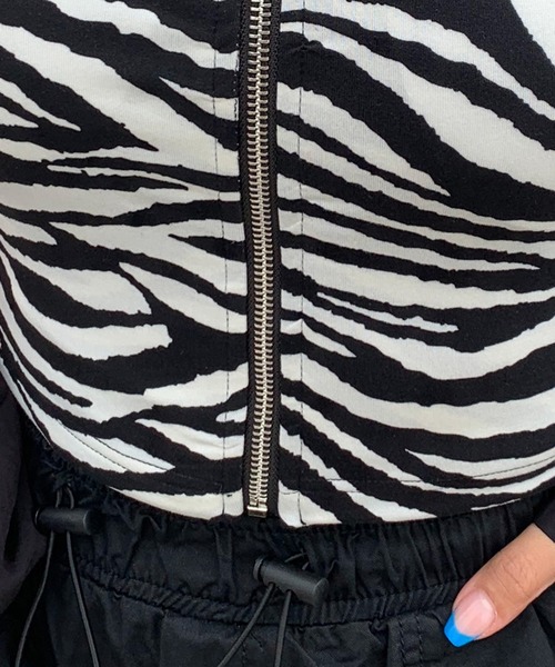 non-hedge(ノンヘッジ)の「ZIPキャミソール(キャミソール・レディース・ゼブラ・F)」の16枚目の写真