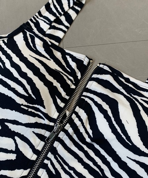 non-hedge(ノンヘッジ)の「ZIPキャミソール(キャミソール・レディース・ゼブラ・F)」の12枚目の写真