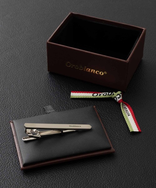 Orobianco（オロビアンコ）の「オロビアンコ 専用BOX付き ネクタイピン クリップ（ネクタイピン・メンズ・シルバー系その他5/シルバー系その他7/シルバー系その他/シルバー系その他2/シルバー/ゴールド/シルバー系その他4/シルバー系その他3/シルバー系その他6/ブラック/シルバー×ゴールド/シルバー系1/シルバー系2/シルバー系3/シルバー系5/シルバー系/シルバー系4・FREE）」の11枚目の写真