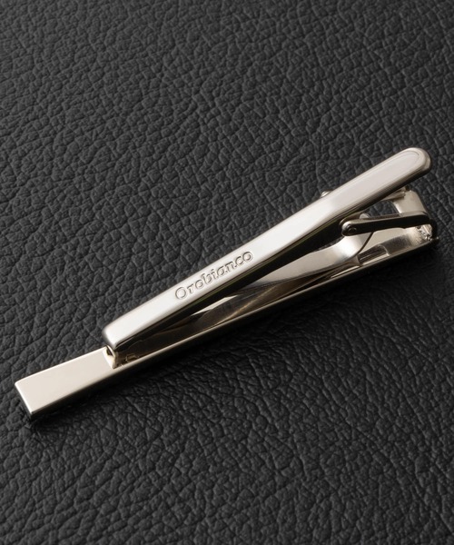 C-46 ネクタイピン オロビアンコ 専用BOX付き ネクタイピン クリップ（ネクタイピン