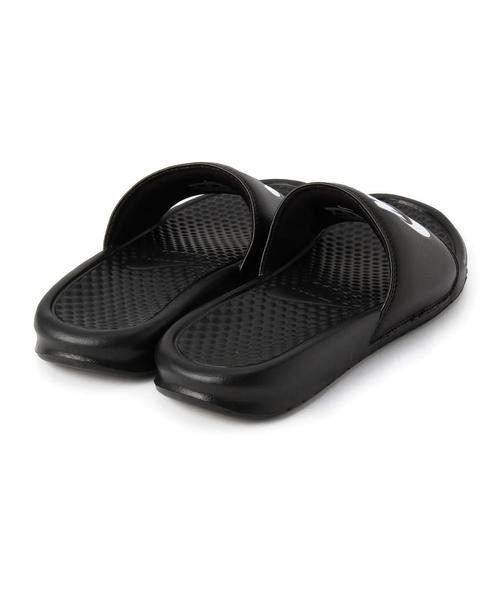 NIKE(ナイキ)の「▼ボワソンショコラ NIKE WMベナッシ JDI(サンダル・レディース・ブラック・24cm/23cm)」の5枚目の写真