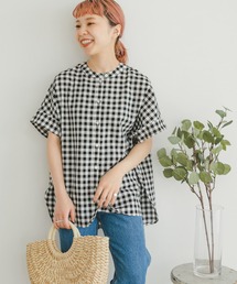 ITEMS URBANRESEARCH | 高機能リネンフレンチスリーブシャツ(シャツ/ブラウス)