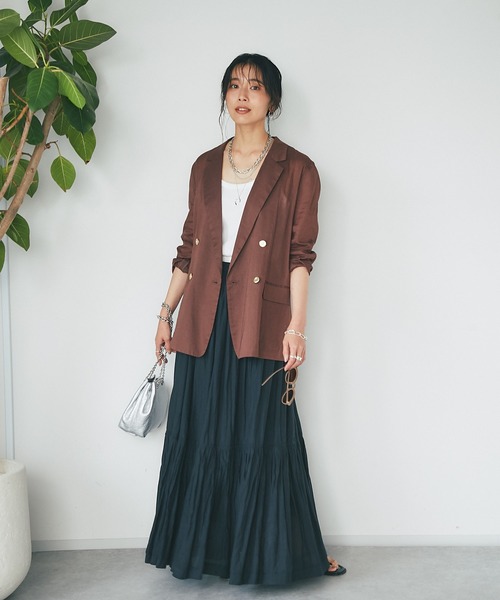 RIVE DROITE(リヴドロワ)の「3連チェーンネックレス(ネックレス・レディース・シルバー/ゴールド・FREE)」の7枚目の写真