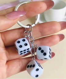 ARULE（アルール）の「『ARULE/アルール』ダイスキーリング【Y】【CN】（キーホルダー）」