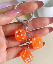 ARULE（アルール）の「『ARULE/アルール』ダイスキーリング【Y】【CN】（キーホルダー）」