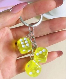 ARULE（アルール）の「『ARULE/アルール』ダイスキーリング【Y】【CN】（キーホルダー）」