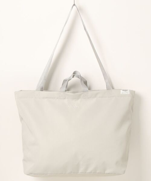 and it_（アンドイット）の「anello トイトート　2WAYトートバッグ（トートバッグ・レディース・ブラック系/ライトグレー系/ダークネイビー・FREE）」の3枚目の写真