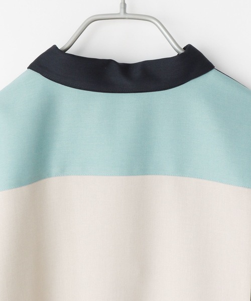 LOWRYS FARM(ローリーズファーム)の「パネルキリカエシャツ 967974(シャツ/ブラウス・メンズ・グレー/ネイビー・MEDIUM/LARGE)」の8枚目の写真