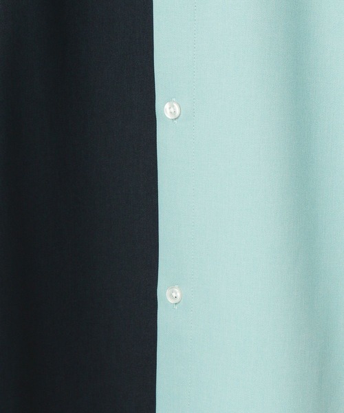 LOWRYS FARM(ローリーズファーム)の「パネルキリカエシャツ 967974(シャツ/ブラウス・メンズ・グレー/ネイビー・MEDIUM/LARGE)」の5枚目の写真