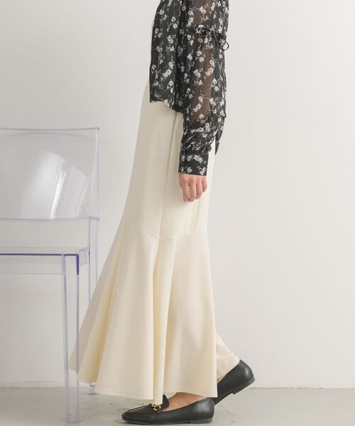 RETRO GIRL(レトロガール)の「ジョーゼットマーメイドSK(スカート・レディース・ピンク/ブルー/ナチュラル/ブラック・MEDIUM/LARGE)」の19枚目の写真