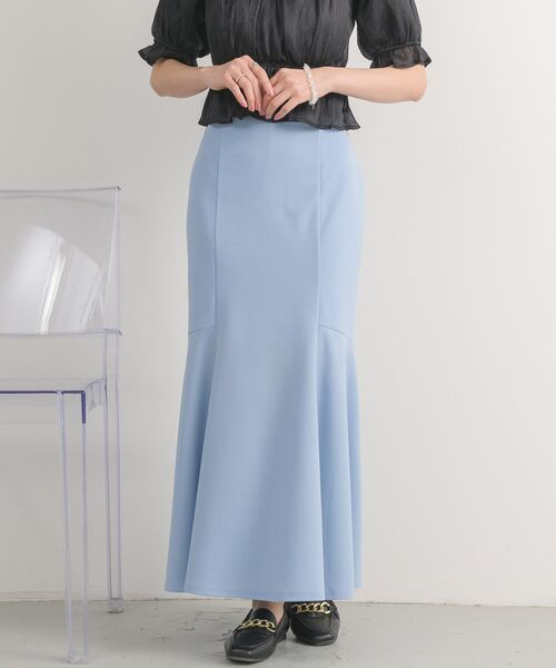 RETRO GIRL(レトロガール)の「ジョーゼットマーメイドSK(スカート・レディース・ピンク/ブルー/ナチュラル/ブラック・MEDIUM/LARGE)」の10枚目の写真