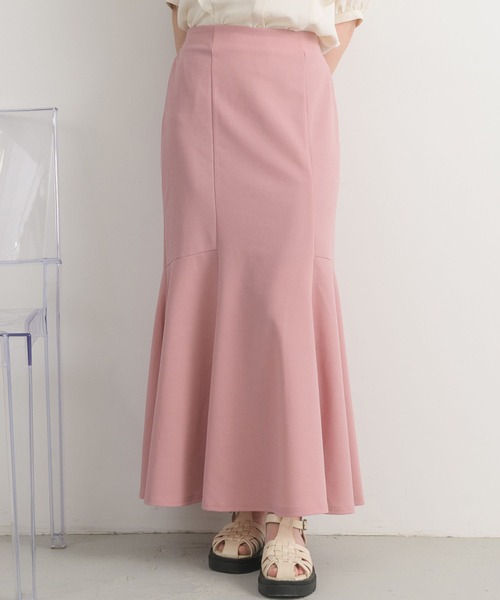 RETRO GIRL(レトロガール)の「ジョーゼットマーメイドSK(スカート・レディース・ピンク/ブルー/ナチュラル/ブラック・MEDIUM/LARGE)」の5枚目の写真