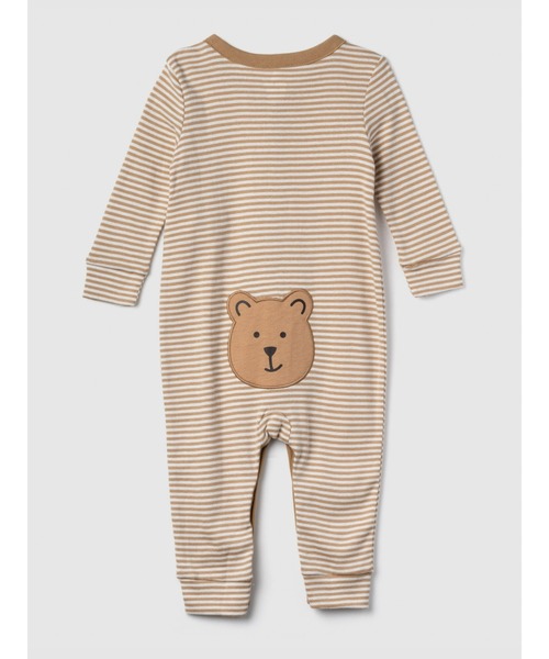 GAP(ギャップ)の「ブラナンベア ボディオール (ベビー)(ロンパース・キッズ・ホワイト/ブラウン/アイボリー/その他・0-3M/3-6M/6-12M/12-18M)」の3枚目の写真