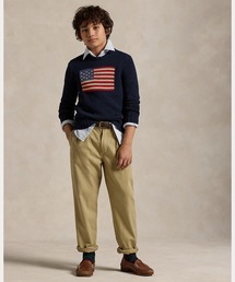 POLO RALPH LAUREN CHILDRENSWEAR（ポロ ラルフ ローレン チルドレンズウェア）の「Whitman リラックスド フィット プリーテッド チノ パンツ（チノパンツ・キッズ）」