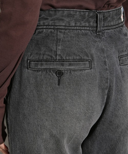 PICCADILLY（ピカデリー）の「PICCADILLY/別注 RENEE ランチパンツ(セットアップ可)（デニムパンツ・レディース・ブラック/ブルー・26/25）」の19枚目の写真