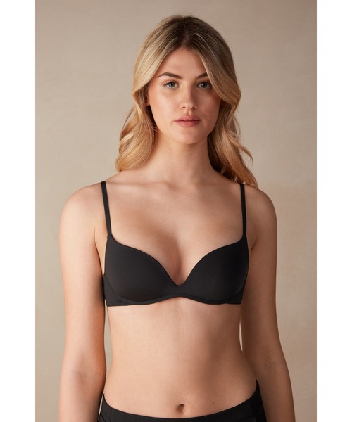 ウルトラライト マイクロファイバー Gioia プッシュアップブラ