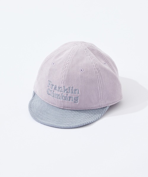 Franklin Climbing(フランクリンクライミング)の「【Franklin Climbing】コーデュロイバイカラーCAP(キャップ・レディース・ブルー/バイオレット/オリーブ・ONE SIZE)」の7枚目の写真