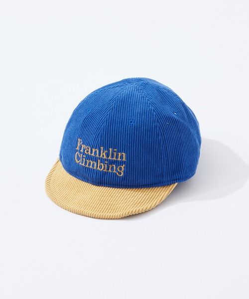 Franklin Climbing(フランクリンクライミング)の「【Franklin Climbing】コーデュロイバイカラーCAP(キャップ・レディース・ブルー/バイオレット/オリーブ・ONE SIZE)」の8枚目の写真