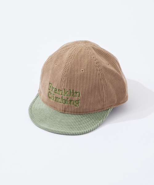 Franklin Climbing(フランクリンクライミング)の「【Franklin Climbing】コーデュロイバイカラーCAP(キャップ・レディース・ブルー/バイオレット/オリーブ・ONE SIZE)」の10枚目の写真
