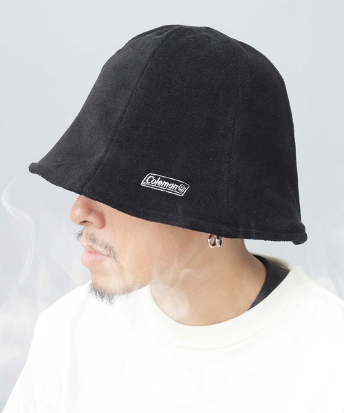 COLEMAN(コールマン)の「パイルサウナハット 深め タオル生地(ハット・メンズ・ブラック/グレー/ベージュ/ネイビー・FREE)」の1枚目の写真