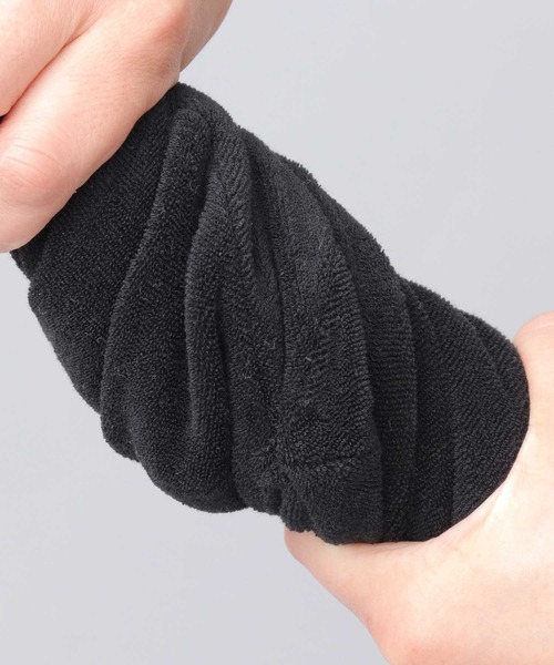 COLEMAN(コールマン)の「パイルサウナハット 深め タオル生地(ハット・メンズ・ブラック/グレー/ベージュ/ネイビー・FREE)」の16枚目の写真