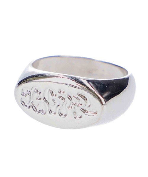 X-girl（エックスガール）の「LOGO RING（リング・レディース・ゴールド/シルバー・ONE SIZE）」の3枚目の写真