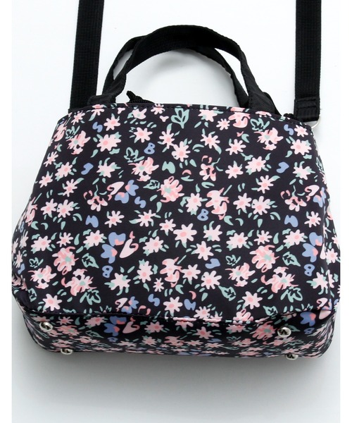 Little sunny bite（リトルサニーバイト）の「【8】【Little sunny bite】Original floral bag（ボストンバッグ・レディース・ピンク/イエロー/ブラック・FREE）」の10枚目の写真