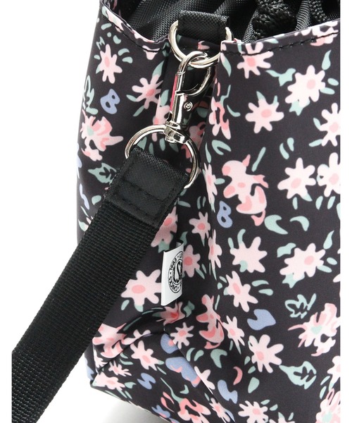 Little sunny bite（リトルサニーバイト）の「【8】【Little sunny bite】Original floral bag（ボストンバッグ・レディース・ピンク/イエロー/ブラック・FREE）」の12枚目の写真