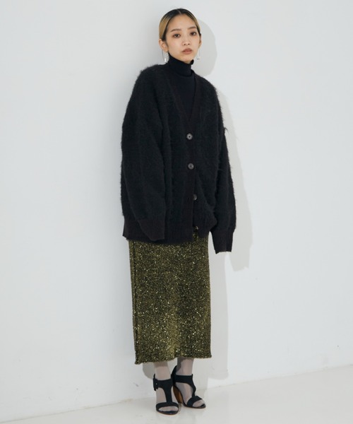 NOMINE（ノミネ）の「【セットアップ対応可】ラメシャギータイトニット