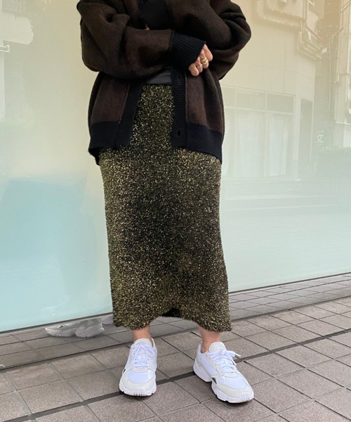 NOMINE（ノミネ）の「【セットアップ対応可】ラメシャギータイトニット