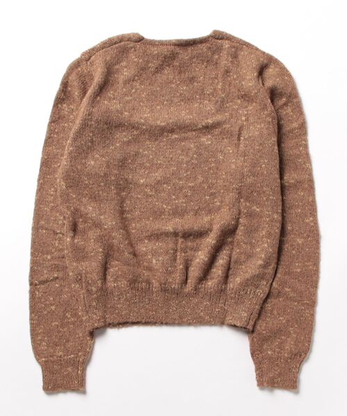 aimoha(アイモハ)の「セットアップ風ニットトップス(ニット/セーター・レディース・チョコ/グレー/ベージュ・FREE)」の4枚目の写真