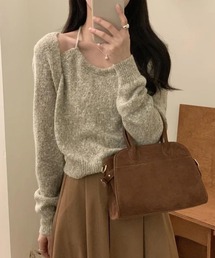 aimoha | セットアップ風ニットトップス(ニット/セーター)