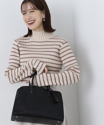 N.(N. Natural Beauty Basic) | ◆タートルチェックリブニット(ニット/セーター)