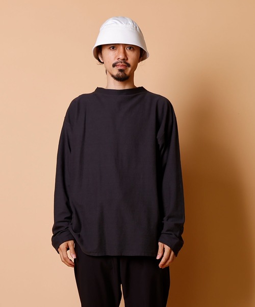 RIDGE MINI MOCK L/S TEE/ リッジ ミニ モック ロングスリーブ ティー（Tシャツ/カットソー）｜WALLA WALLA SPORT（ワラワラスポーツ）