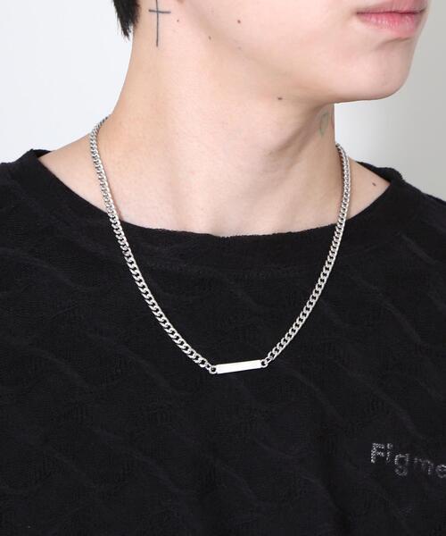 Figments（フィグメンツ）の「プレートチェーンネックレス