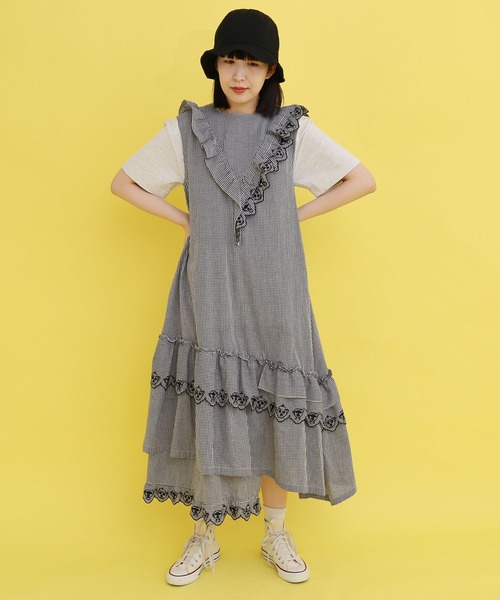 didizizi(ディディジジ)の「ティータイムレースOP(ワンピース・レディース・その他/ホワイト/ブラック・FREE)」の10枚目の写真