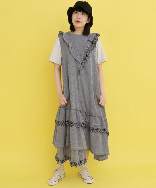 didizizi(ディディジジ)の「ティータイムレースOP(ワンピース・レディース・その他/ホワイト/ブラック・FREE)」の16枚目の写真