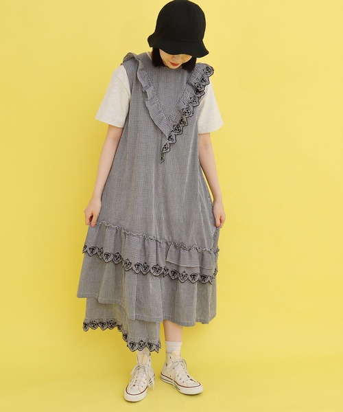 didizizi(ディディジジ)の「ティータイムレースOP(ワンピース・レディース・その他/ホワイト/ブラック・FREE)」の17枚目の写真