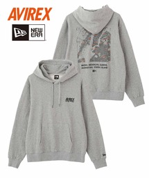 AVIREX | 《AVIREX × NEWERA》 NEWERA SWEAT PARKA NEWYORK MAP /  ニューエラ スウェット パーカー ニューヨーク マップ / アヴィレックス(パーカー)