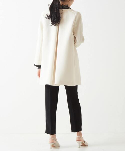 Tiara（ティアラ）の「バイカラーハーフコート（その他アウター）」 - WEAR