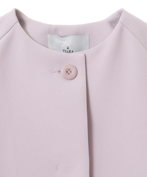 Tiara（ティアラ）の「バイカラーハーフコート（その他アウター）」 - WEAR