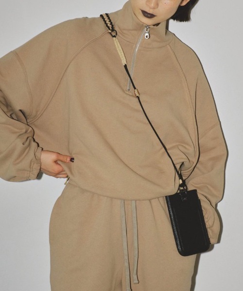 TODAYFUL(トゥデイフル)の「TODAYFUL Half Zip Pullover 12320616(その他トップス・レディース・グレー/ベージュ/オフホワイト・FREE)」の3枚目の写真