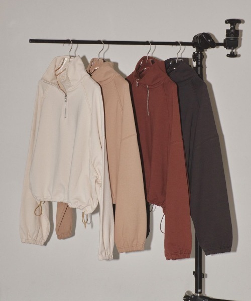 TODAYFUL(トゥデイフル)の「TODAYFUL Half Zip Pullover 12320616(その他トップス・レディース・グレー/ベージュ/オフホワイト・FREE)」の7枚目の写真