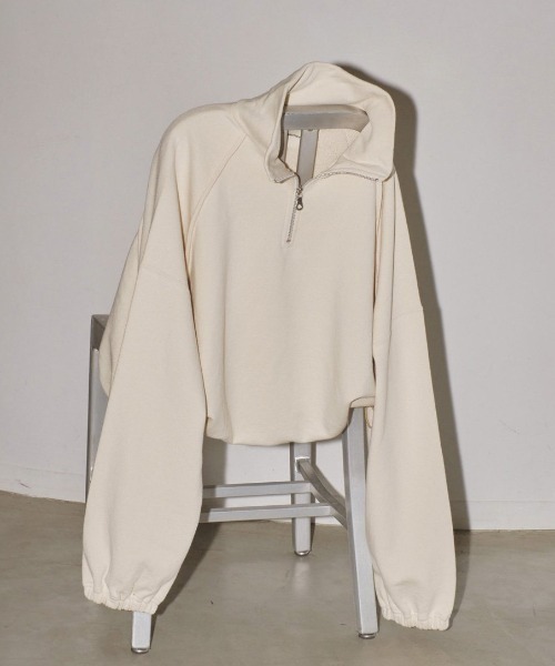 TODAYFUL(トゥデイフル)の「TODAYFUL Half Zip Pullover 12320616(その他トップス・レディース・グレー/ベージュ/オフホワイト・FREE)」の8枚目の写真