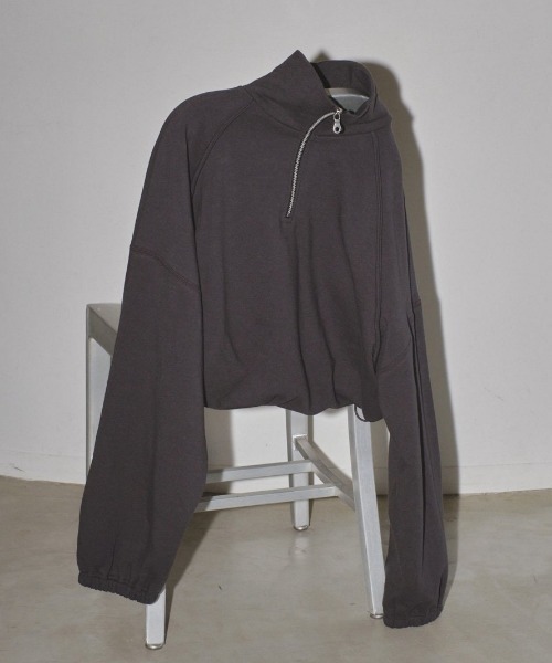 TODAYFUL(トゥデイフル)の「TODAYFUL Half Zip Pullover 12320616(その他トップス・レディース・グレー/ベージュ/オフホワイト・FREE)」の9枚目の写真